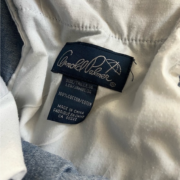 Arnold Palmer 100% cotton denim pants soft jeans men’s 36x30 36W 30L casual - Picture 11 of 13